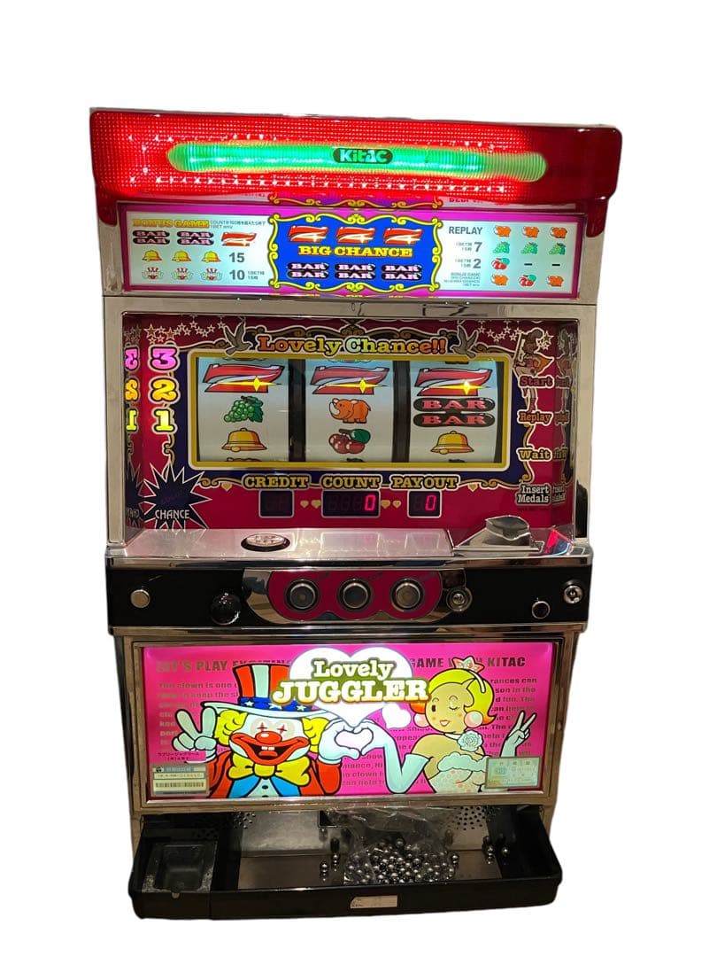 ラブリージャグラーA ジャグラー 実機 - メルカリ