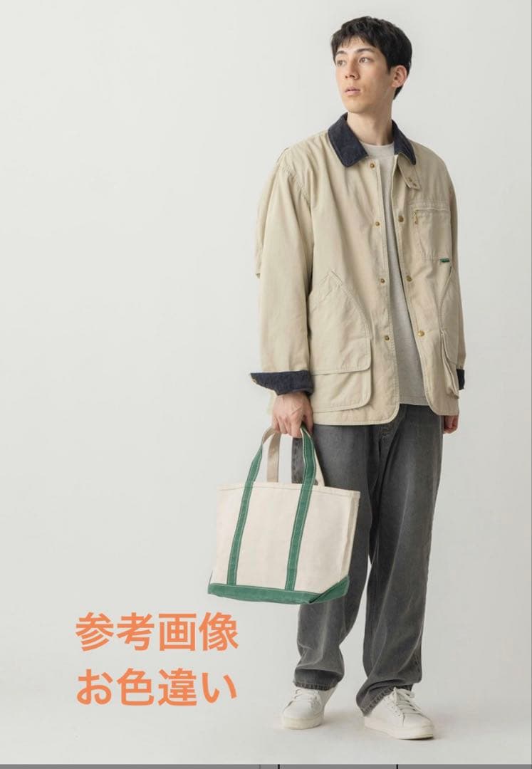 【新品】L.L.Bean トートバッグ　Ｍ　ネイビー　USA　袋付き