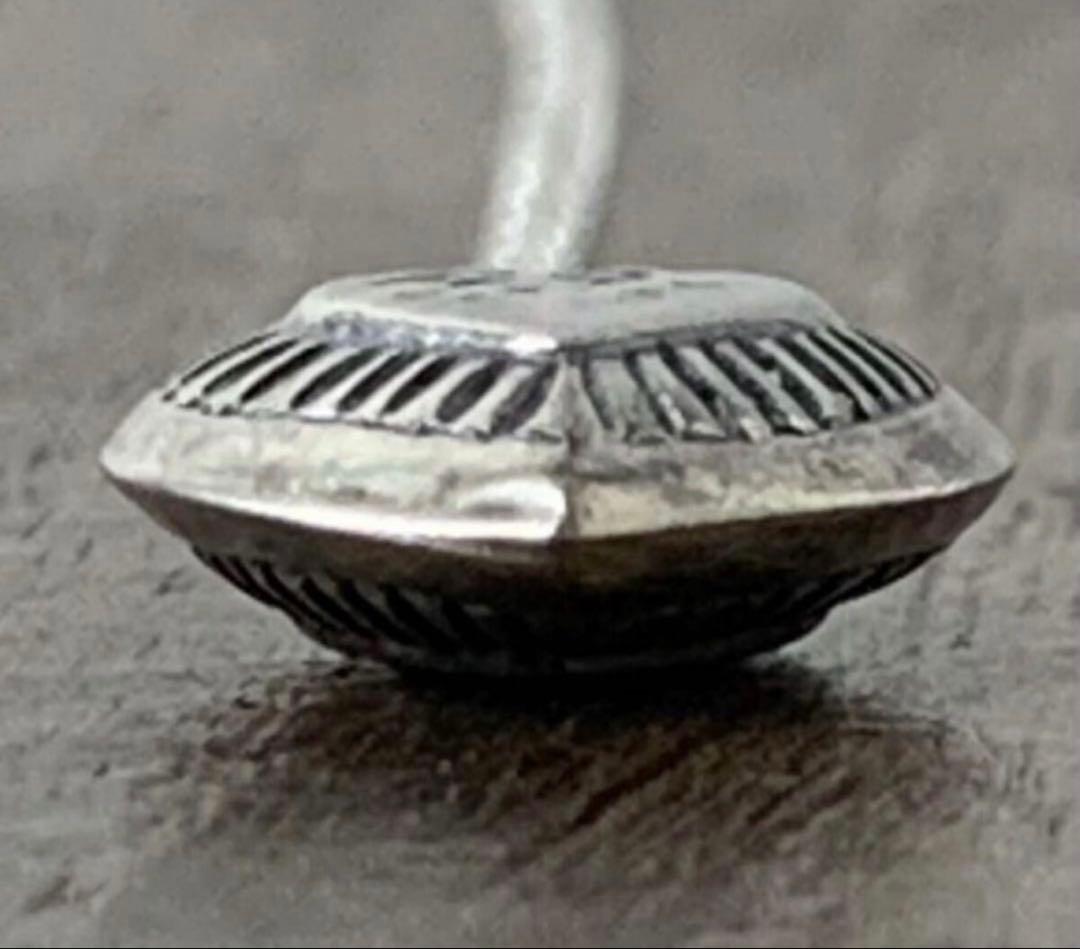 40sスウィートハートジュエリー勿忘草 シルバー ヴィンテージ