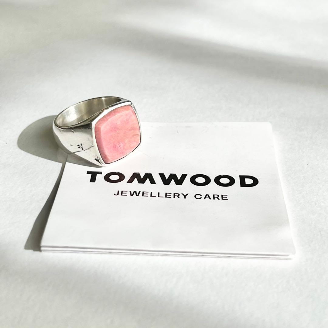 【最終価格】tom wood cushion onxy ring g50 10号 TOM WOOD トムウッド リング Cushion Onyx Ring #50 クッション
