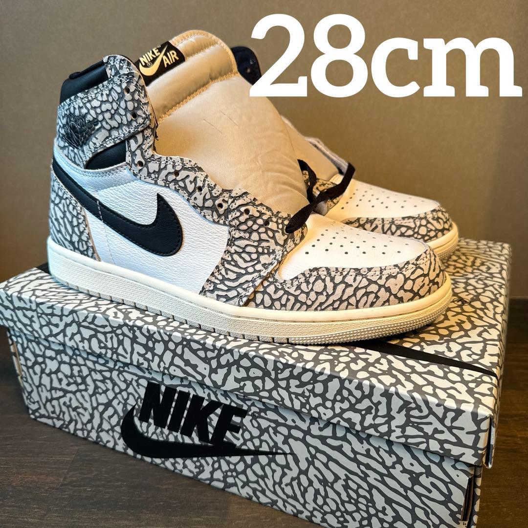 【新品未使用】エアジョーダン1ホワイトセメント 楽天市場】NIKE AIR JORDAN 1 RETRO HIGH OG 