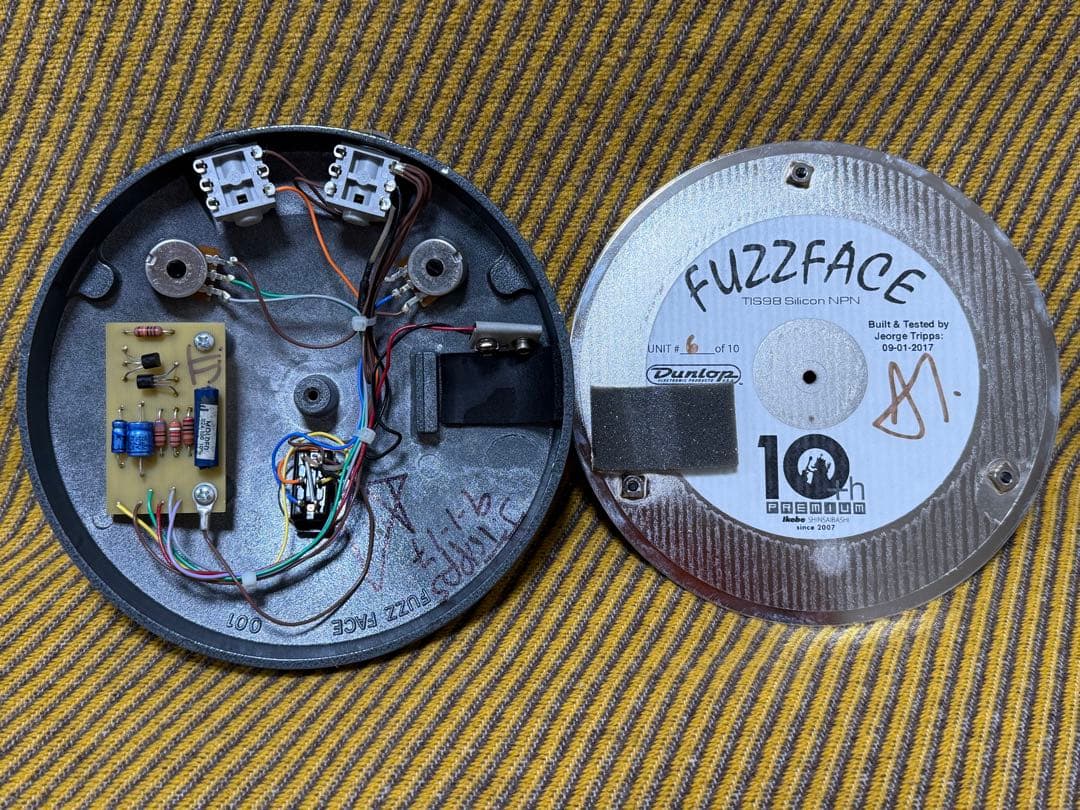 10台限定Fuzz Face Jeorge Tripps 池部プレミアム10周年 - メルカリ