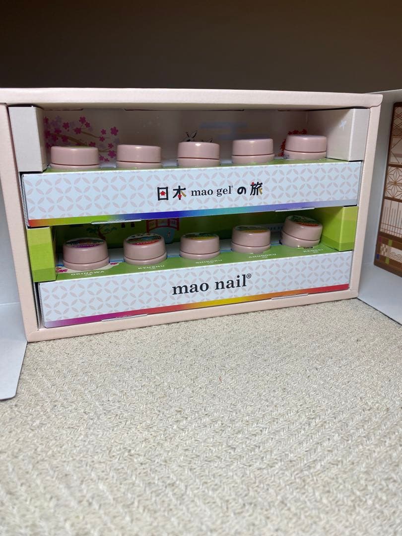 maogel mao旅　限定BOX付き　コンプリート　全色セット mao gelと旅 ｜mao nail｜Beauty Nail Brand