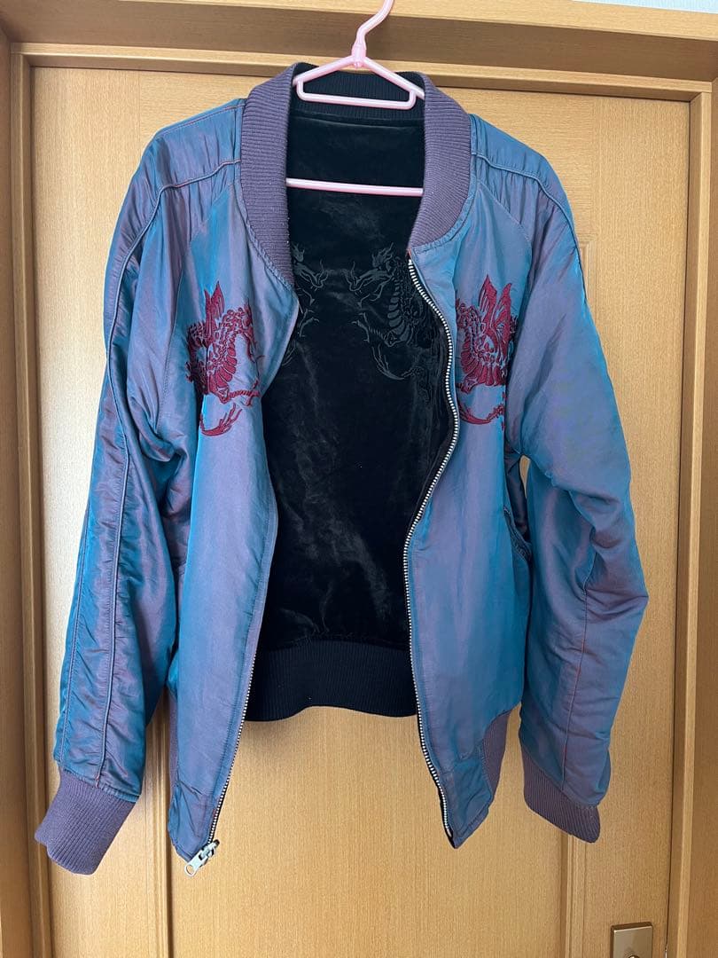 フルカウント　スカジャン　リバーシブル Mサイズ　表記３８