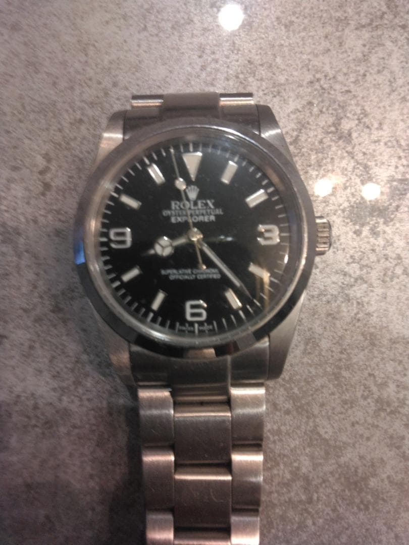 ROLEX Explorer風　 自動巻き ブラック