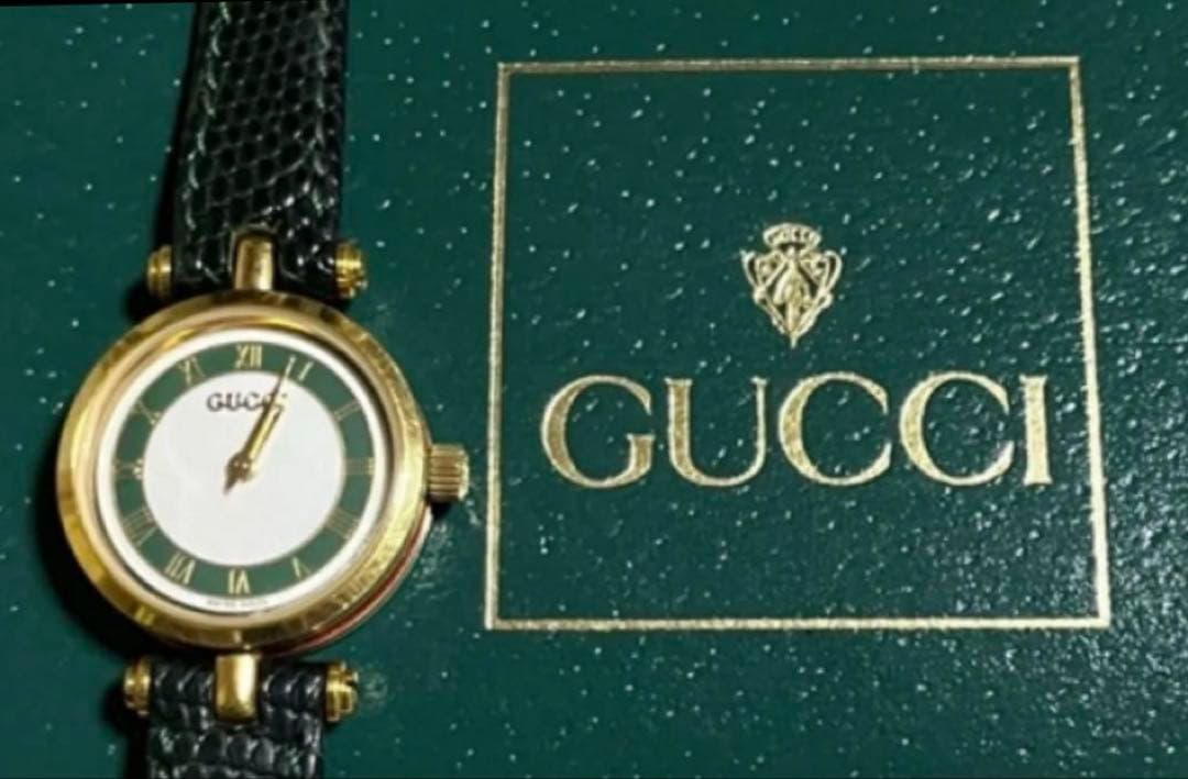 半額SALE[GUCCI] シェリーライン レディース腕時計vintage