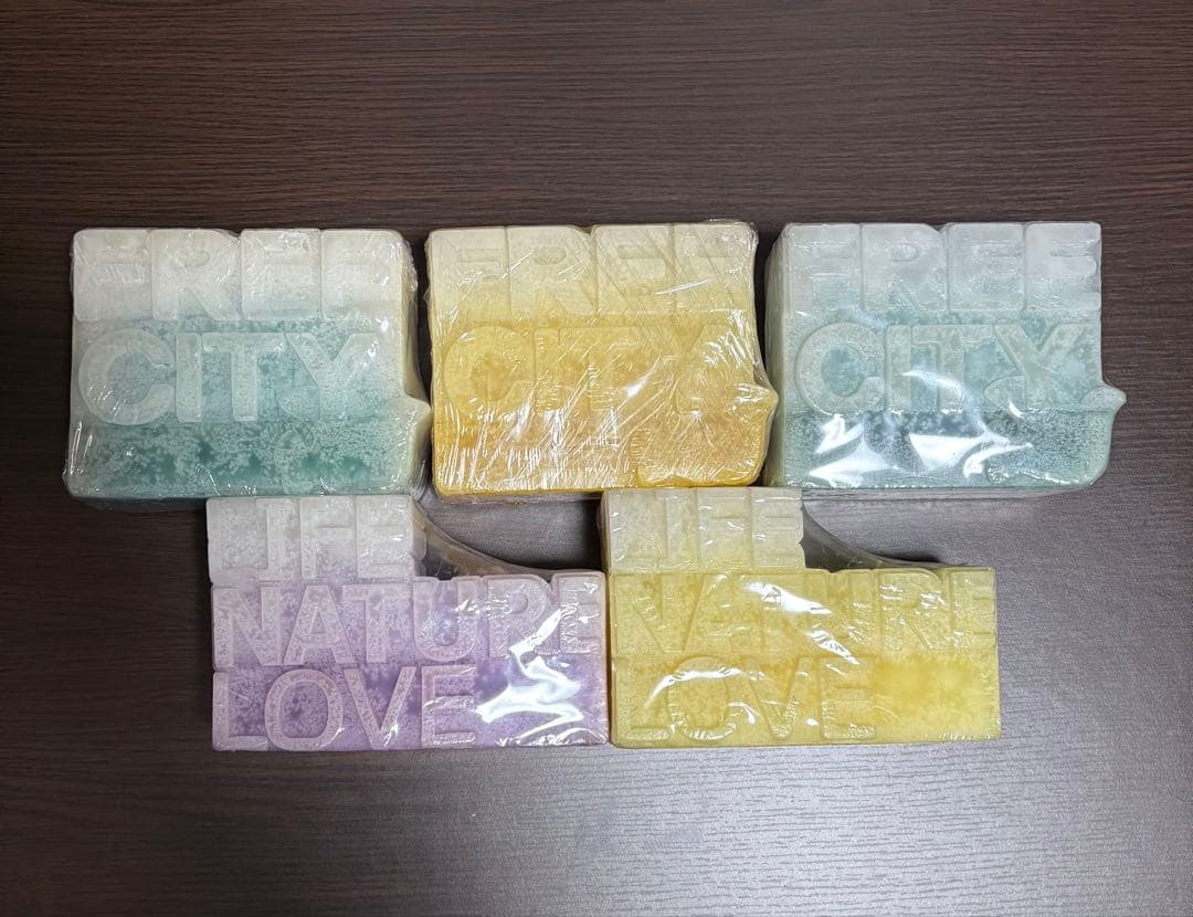 レア！新品未使用　FREE CITY キャンドル　５点 楽天市場】【 再販 】アロマキャンドル 氷 透明 キャンドル 人気