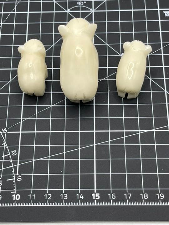 ナンタケットバスケット タグアナッツ 飾り クマの親子 6 - メルカリ