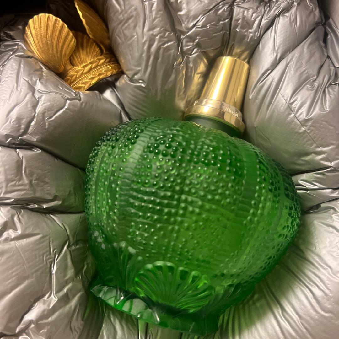 Lampe Berger 緑のシェル！アロマポット