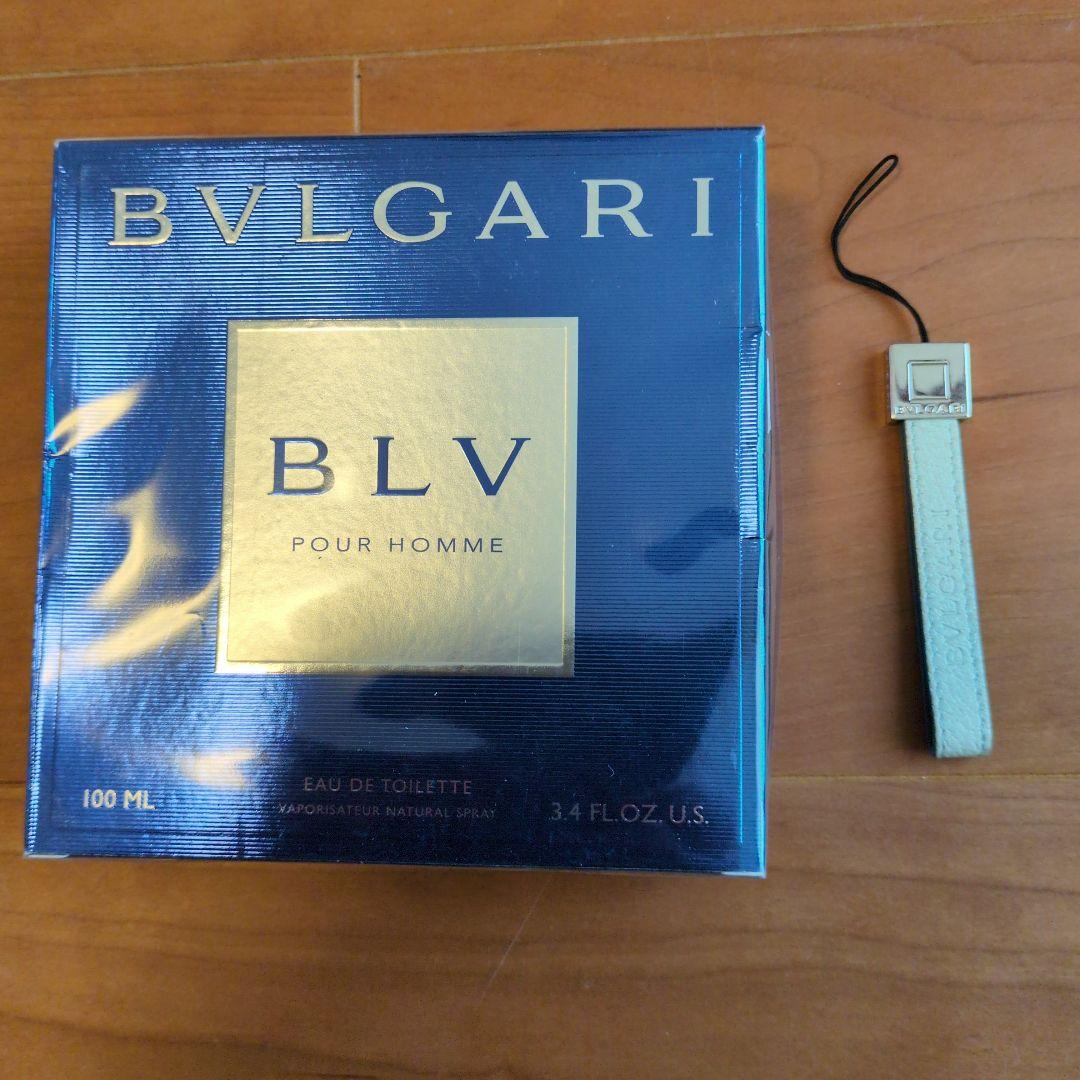 休日セール　BVLGARI　セット　香水100m　携帯　ストラップ　セット　新品