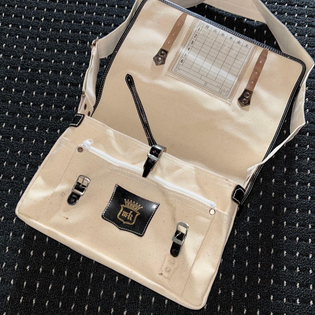 帆布 肩掛けかばん 昭和レトロ 小学生 中学生 - メルカリ