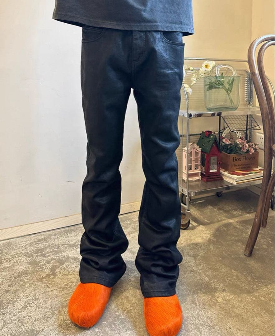 archive 00s コーティングデニム Rick似