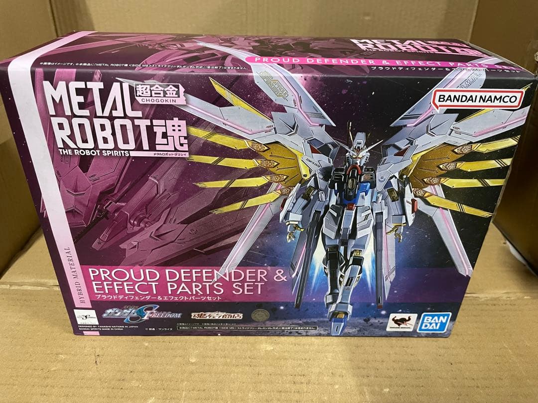 L ROBOT 魂プラウドディフェンダー＆エフェクトパーツセット 抽選販売】METAL ROBOT魂 ＜SIDE MS＞ プラウドディフェンダー