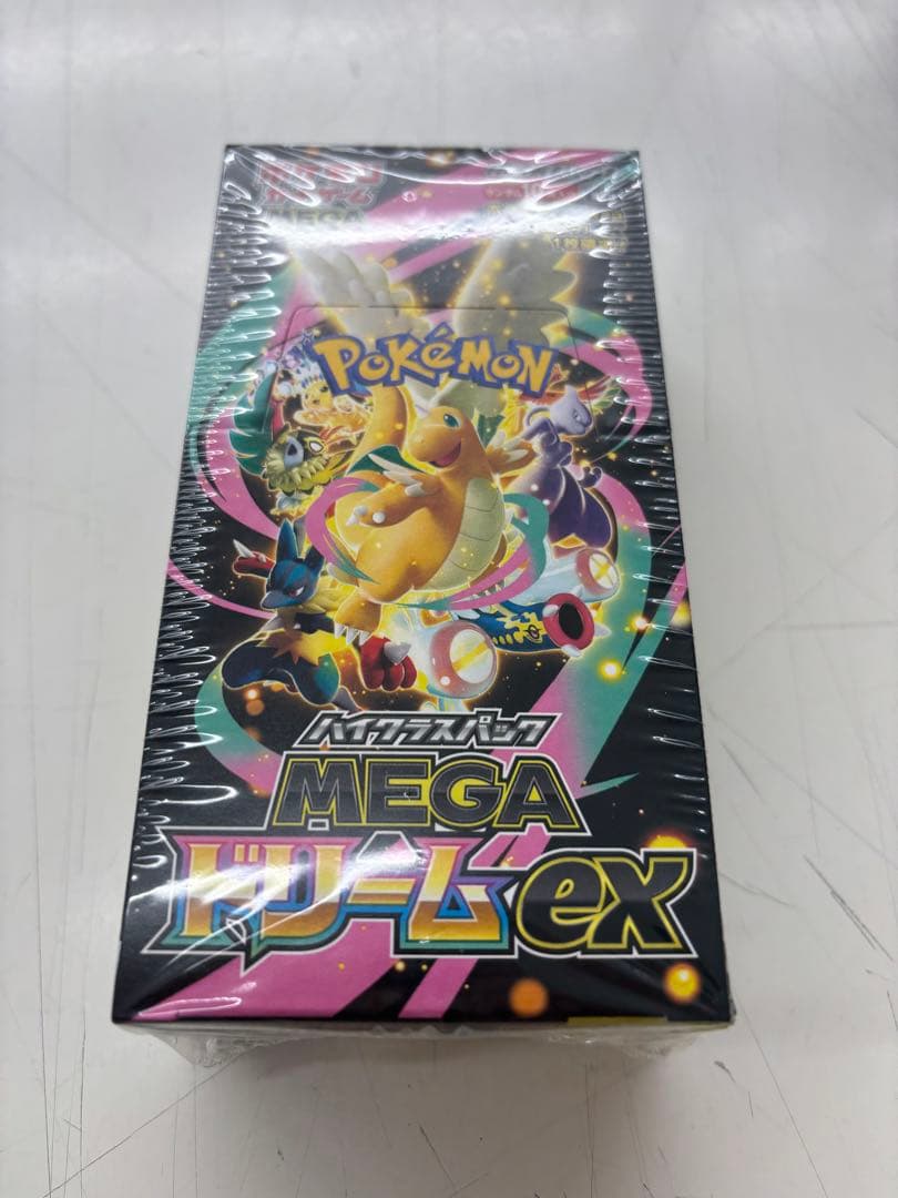 ポケモンカードゲーム MEGAドリームEX シュリンク付き 1box
