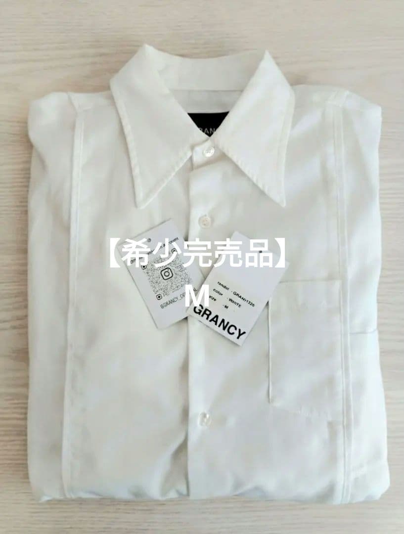 e*y様 【最安値】グランシー ダメージ ドッキング デザインシャツ M GRA