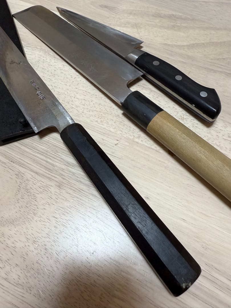 堺孝行 白虎 薄刃 洋出刃セット