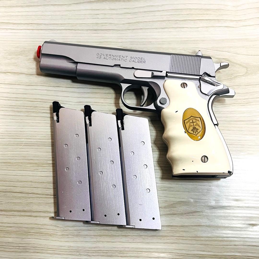 緋弾のアリア ガバメント シルバー ウエスタンアームズ　希少