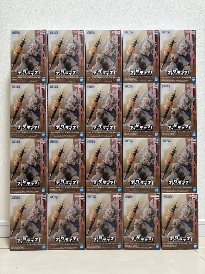 ワンピース フィギュア ニカ　20個セット 新品未開封　フィグライフ　まとめ売り