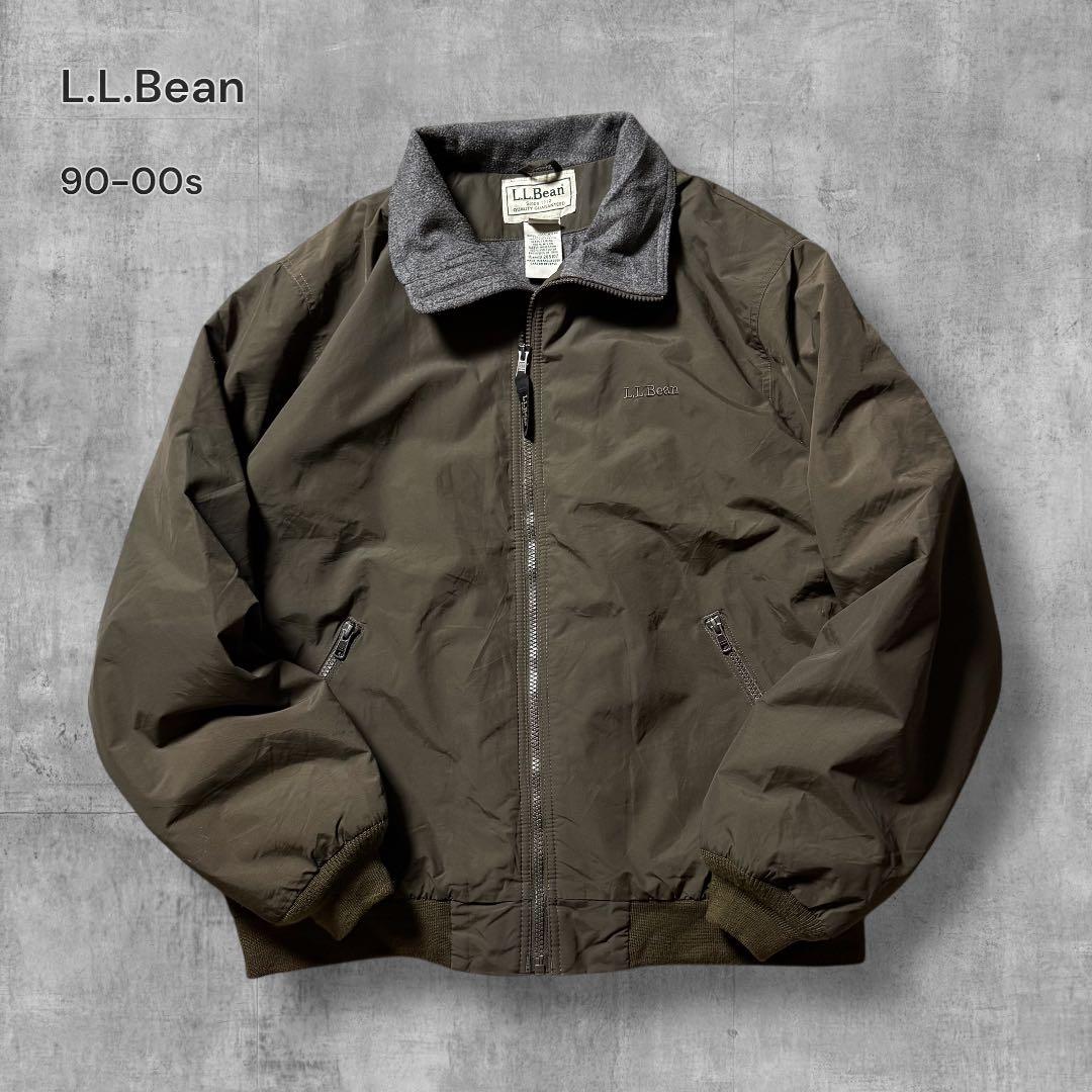 nnm2430 美品古着00年代L.L.Beanウォームアップジャケット刺