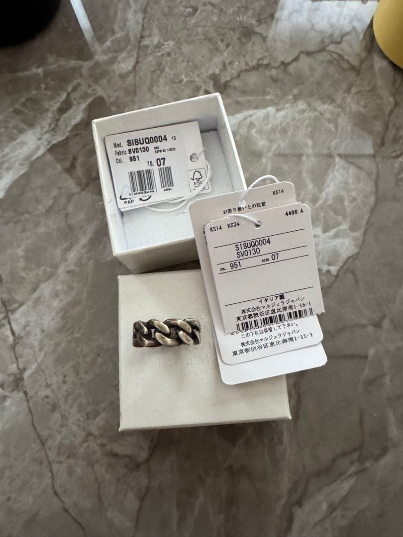 マルジェラ　リング MM6 エムエムシックス メゾンマルジェラ Maison Margiela メンズ