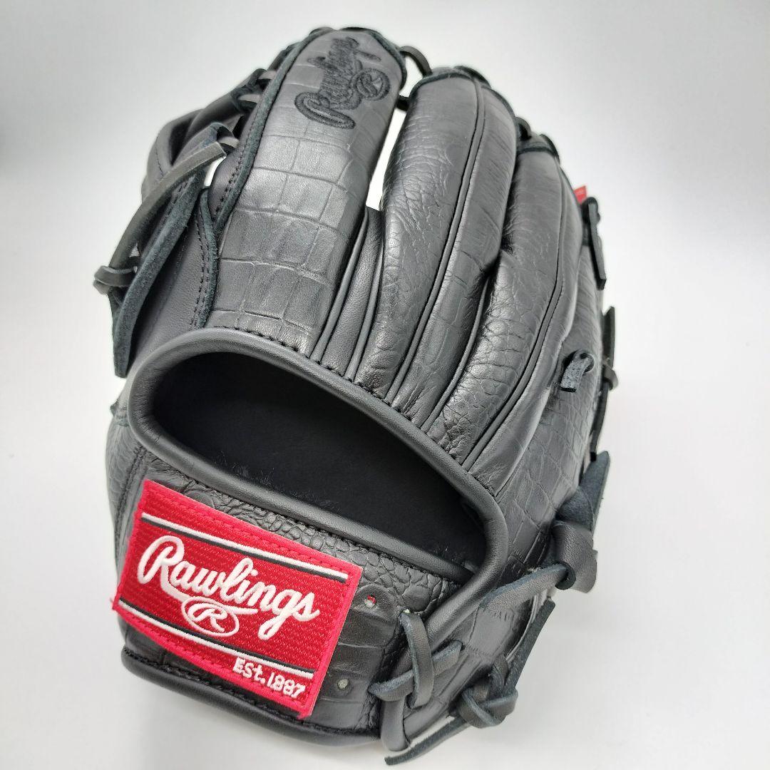 新品未使用品！Rawlings 軟式グローブ 左投げ用(RH)　ブラック