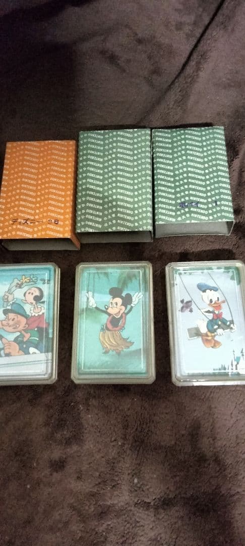 ミッキー ポパイードナルド　カードセット