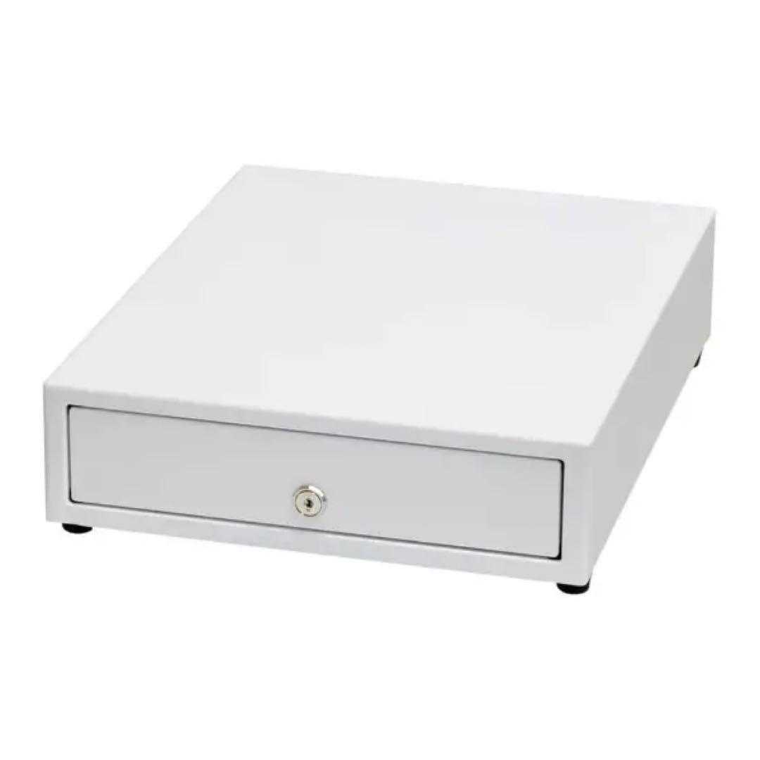 エアレジ対応 キャッシュドロアー ホワイト DRW-A01-W