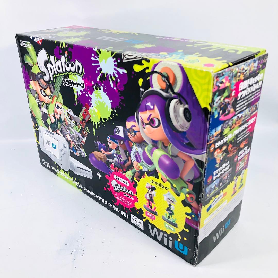 すぐ遊べるセット】 任天堂 WiiU スプラトゥーン セット 06-196 - メルカリ