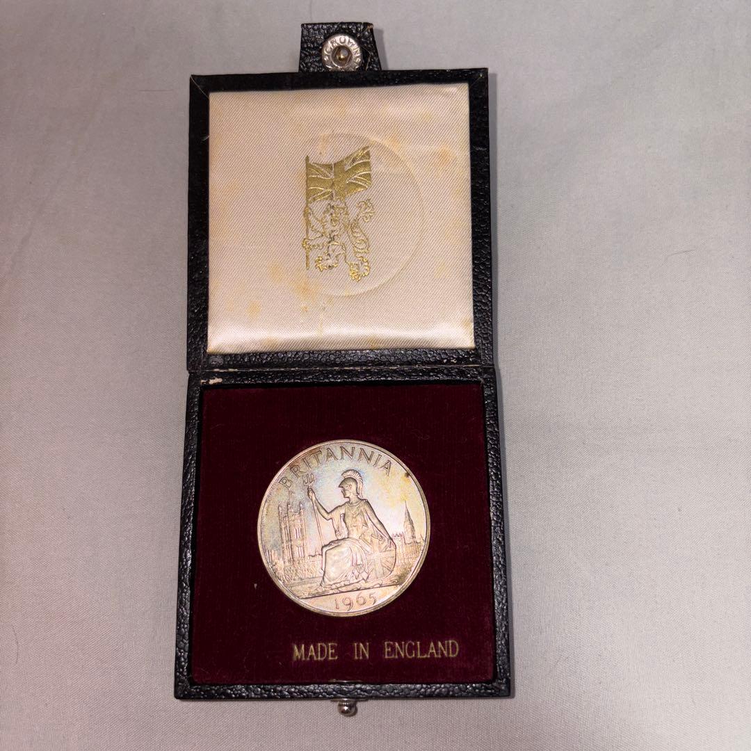 英国博覧会(東京) 銀製記念メダル 1965 - メルカリ