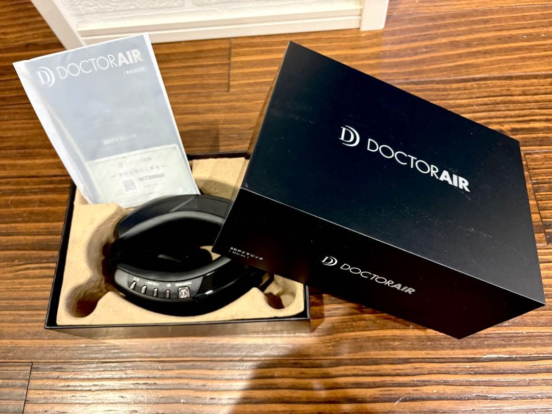 DOCTOR AIR マッサージアイマスク ブラック