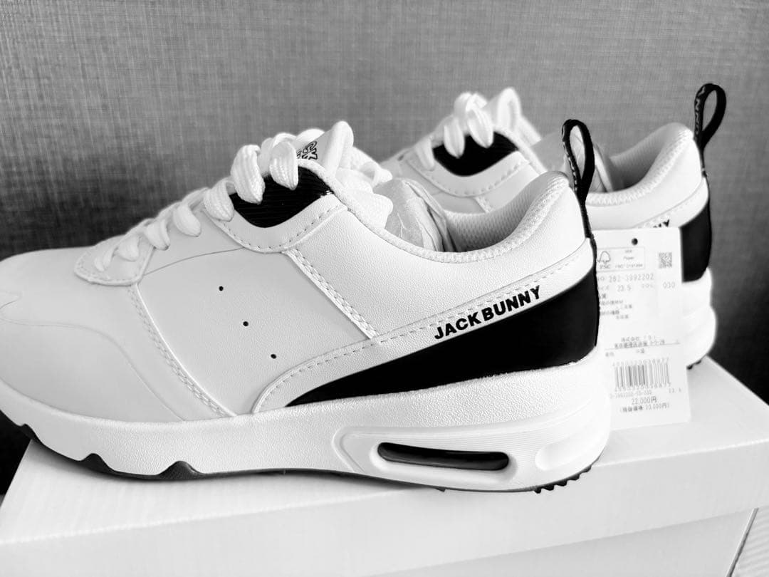 JACK BUNNY スニーカー ホワイト/ブラック