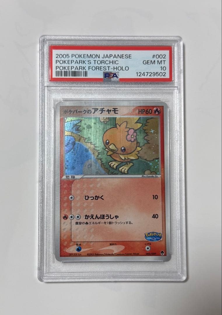 ポケパークのアチャモ ポケパークプレミアムファイル 002/009