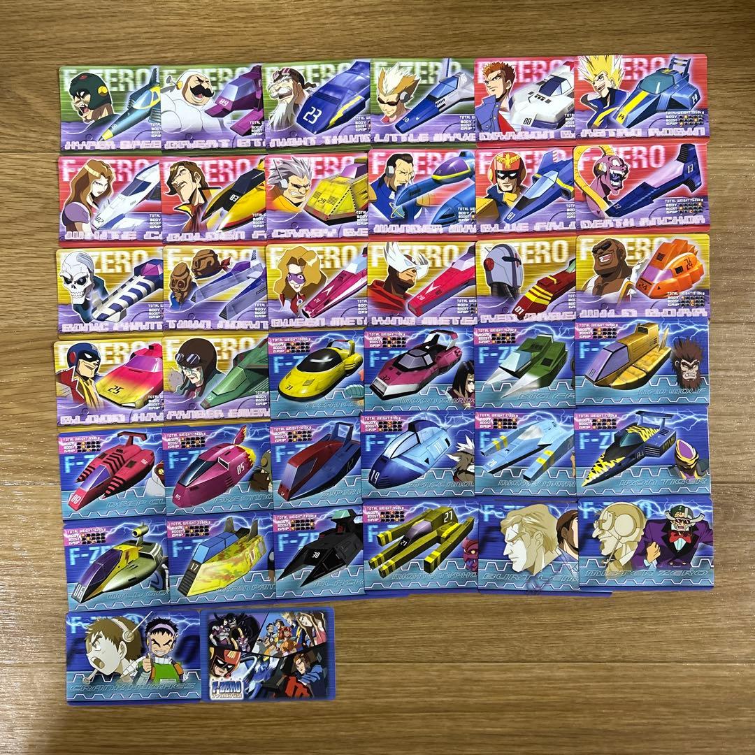 F-ZERO ファルコン伝説 カードe＋ カードダス 38種類 コンプセット