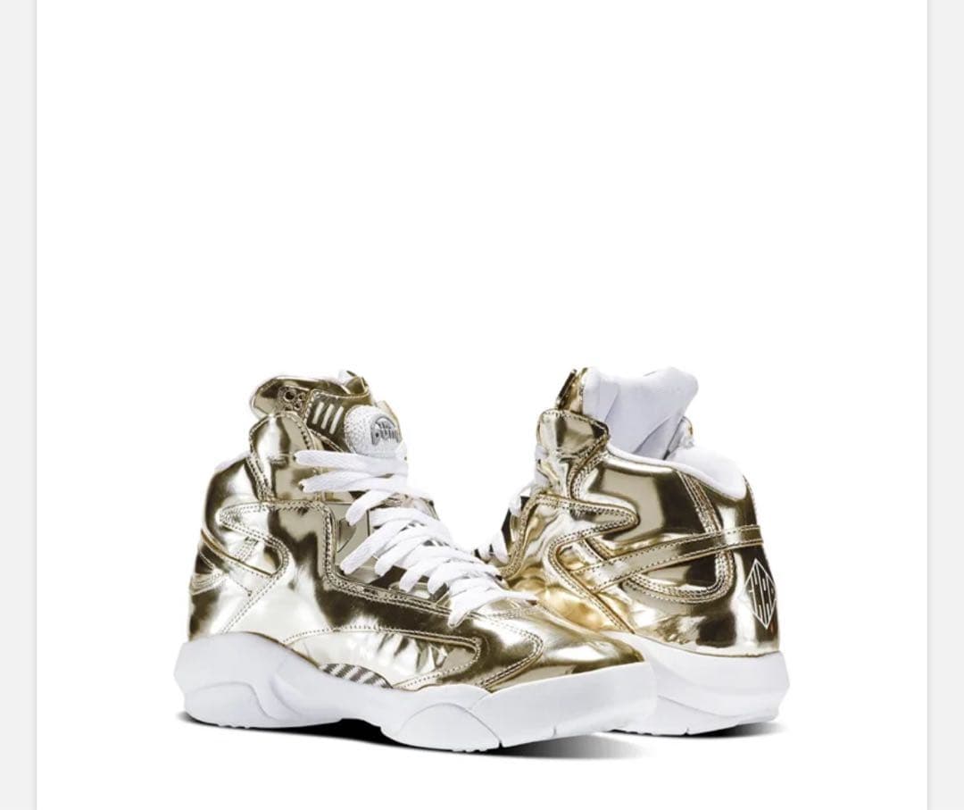 s*3様 【超レア日本未入荷】27cm シャックアタック　ゴールド