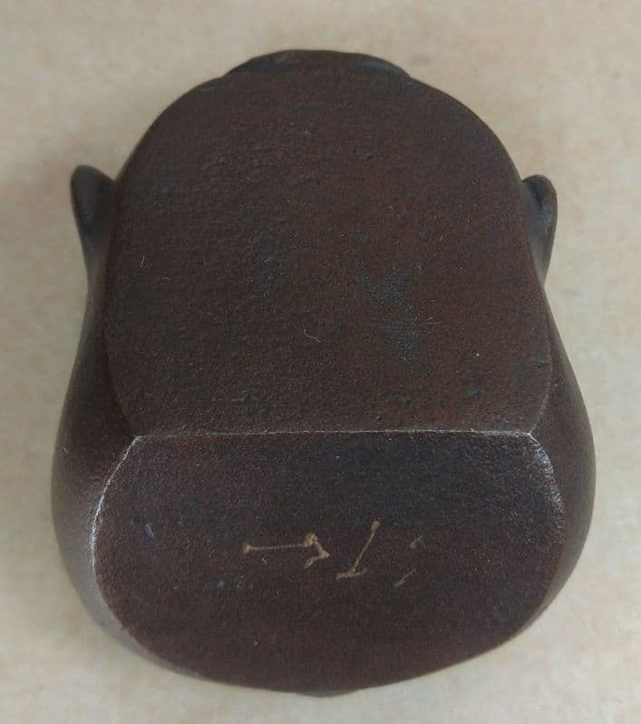 本物保証】籔内佐斗司 悟空鎮 共箱 美品 金属彫刻 東京芸大名誉教授