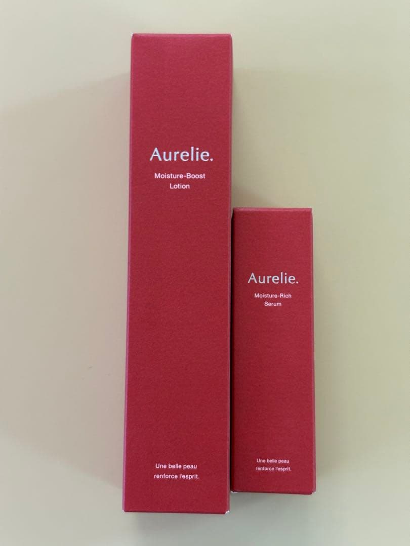 Aurelie モイスチャーブーストローション&モイスチャーリッチセラムのセッ
