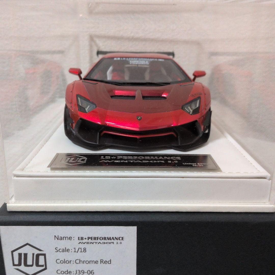 LB-WORKS JUC製　アヴェンタドールリミテッド　1/18 限定