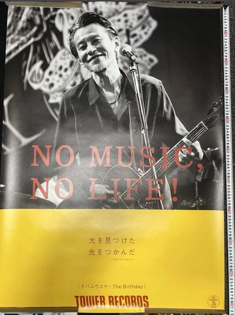 非売品 チバユウスケ タワーレコード ポスター ミッシェルガン