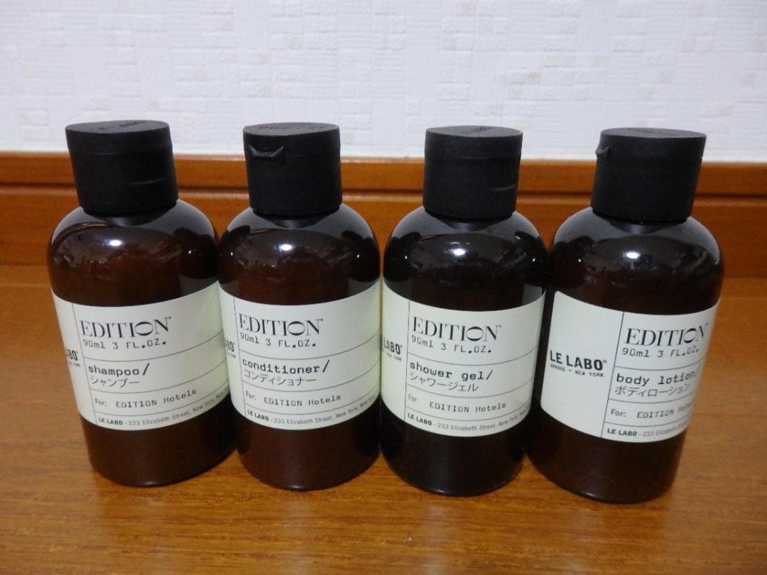 新品 東京エディション 虎ノ門 LE LABO EDITION ルラボ 4点