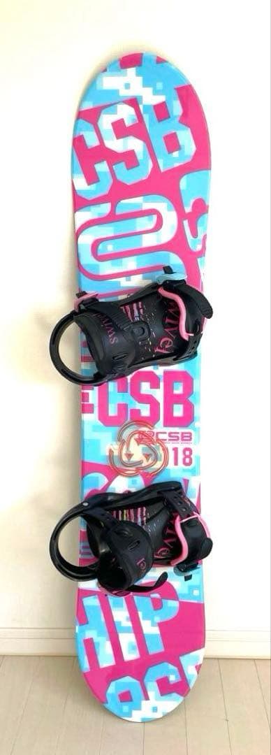 スノーボード ビンディングセット118センチ