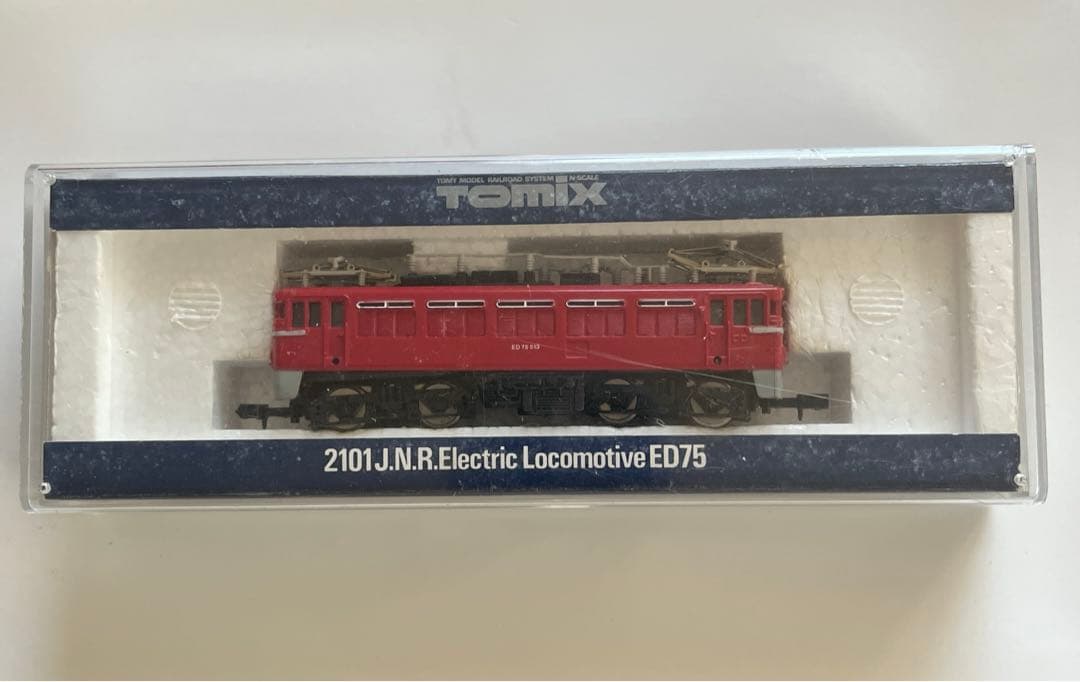 鉄道模型Nゲージ TOMIX ED75 2101 電気機関車 - メルカリ