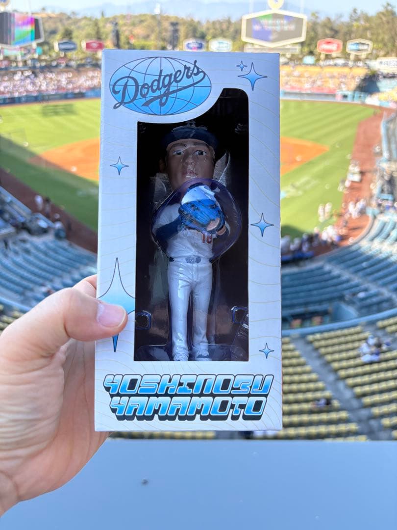 ドジャース 山本由伸　大谷翔平 マックスマンシー　フィギュアセット　ボブルヘッド