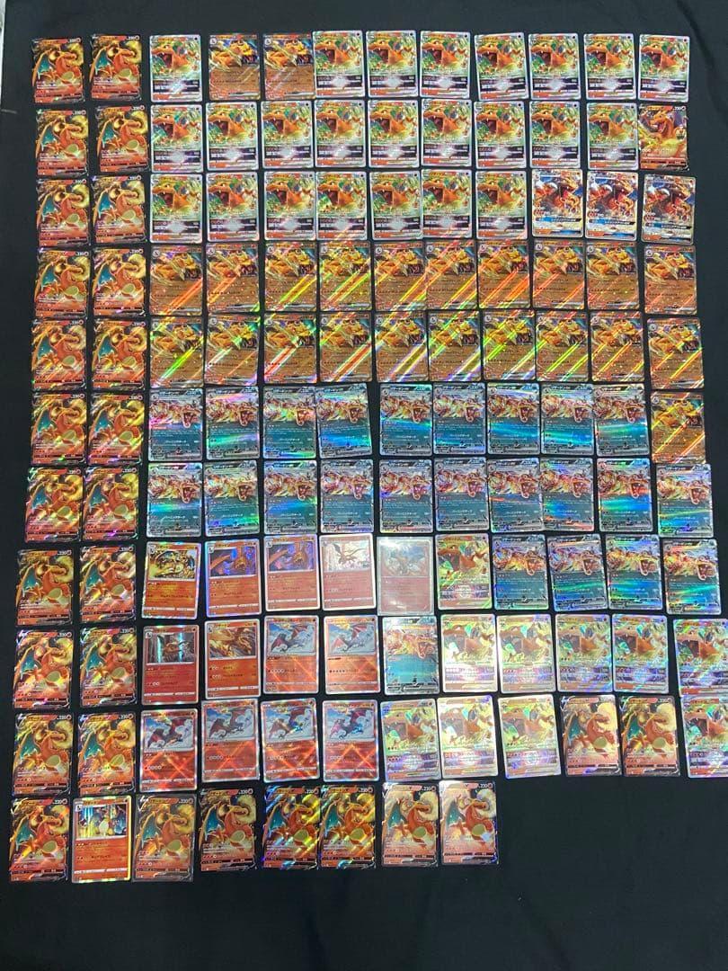 ポケモンカード リザードン+進化前のカードのみ　216枚セット　まとめ　旧裏 リザードンLV76 2枚セット 旧裏 ポケモンカード - メルカリ