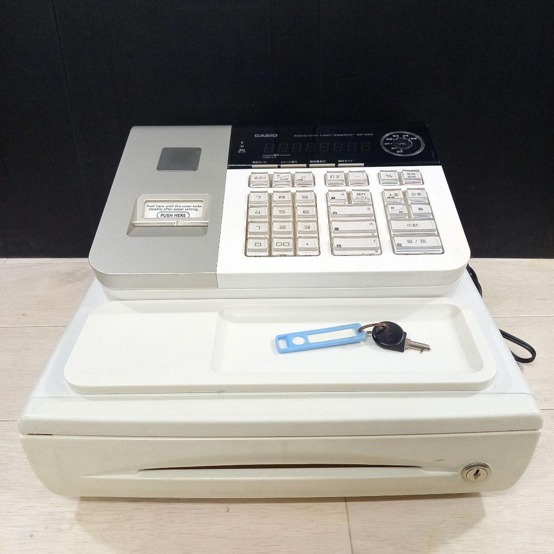 CASIO レジスター SE-S30 カシオ ドロアキー欠品 Amazon | カシオ レジスター 8部門 小型ドロア SE-S30-BK ブラック