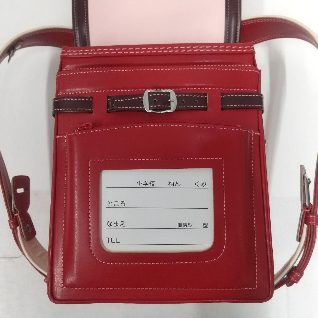 未使用 B級品】トヤマかばん店 牛革ボルサ ランドセル ボルドー