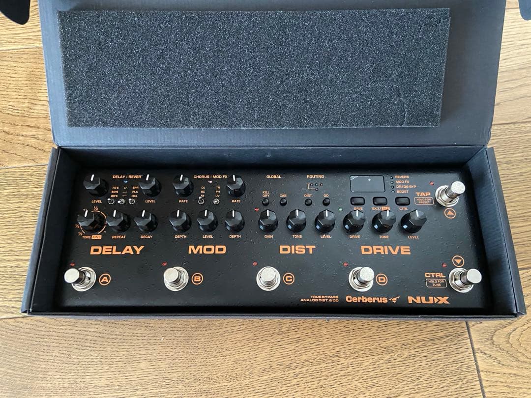NUX Cerberus マルチエフェクター　ケルベロス　美品
