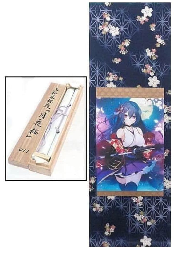 絆きらめく恋いろは　上和泉桜夜　掛軸 絆きらめく恋いろは-椿恋歌-」キャンバスアート 10 上和泉 桜夜（A