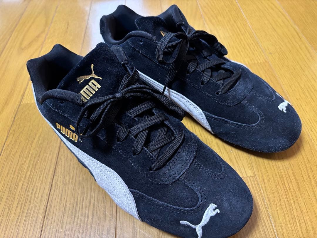 PUMA/スピードキャット/スニーカー/27.0cm/ブラックホワイト