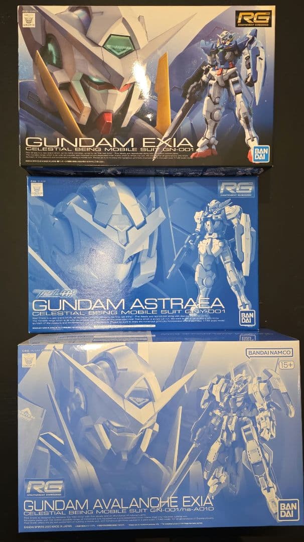 RG ガンダム 3体セット