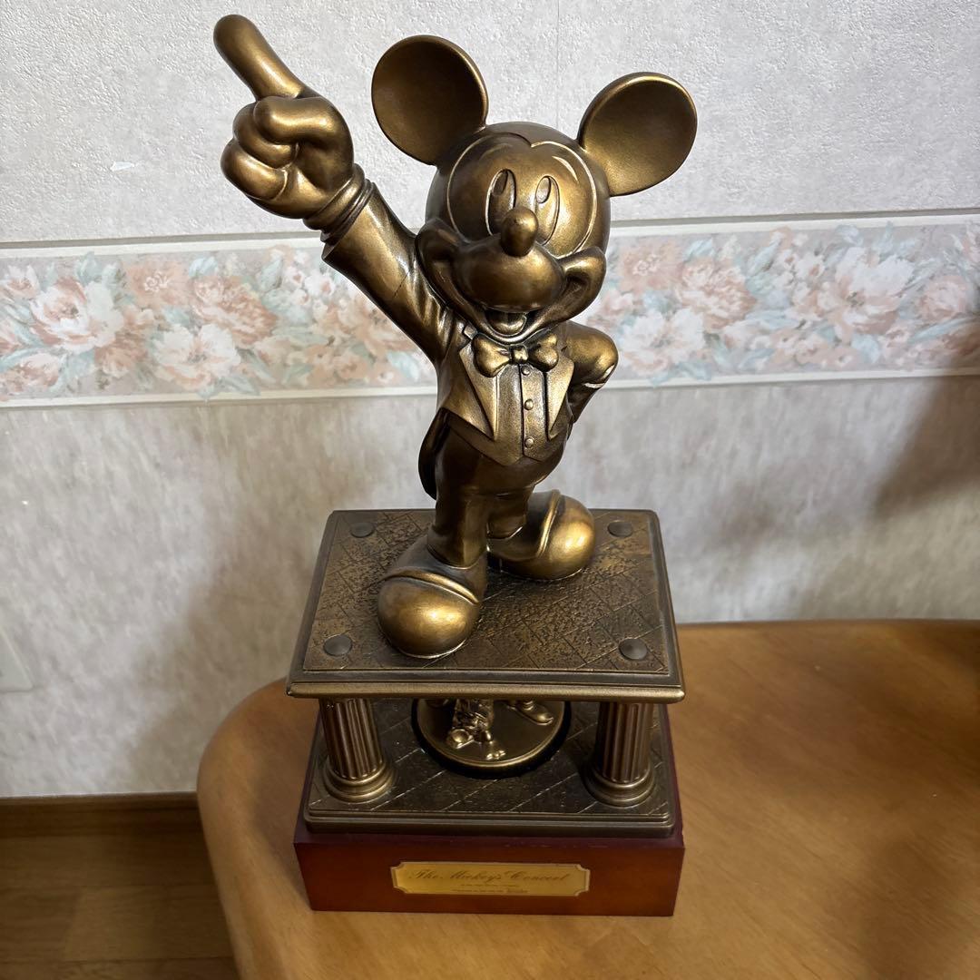ミッキーマウス ブロンズ　オルゴール 非売品！第一生命ミッキーブロンズ像風オルゴール買取入荷いたしました